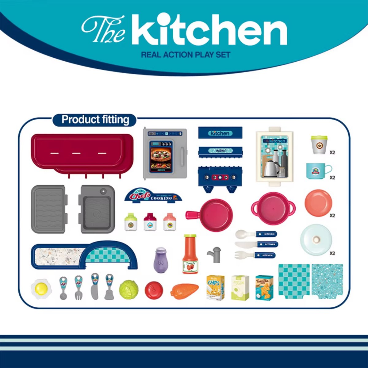 Juego Maleta Cocina 🛒 ¡Stock limitado!