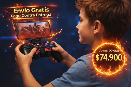 CONTROL PARA CELULAR X3 GAMER 🛒 ¡Cómpralo ahora y domina cada partida como un profesional!
