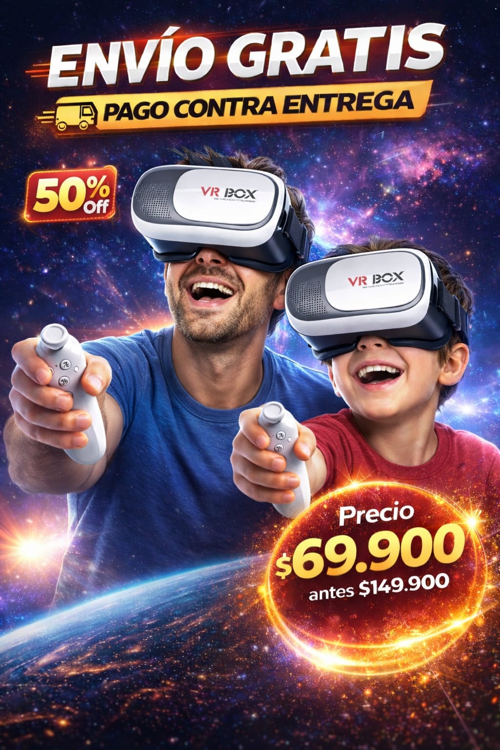 Gafas Realidad Virtual- 🛒 ¡Cómpralo ahora !