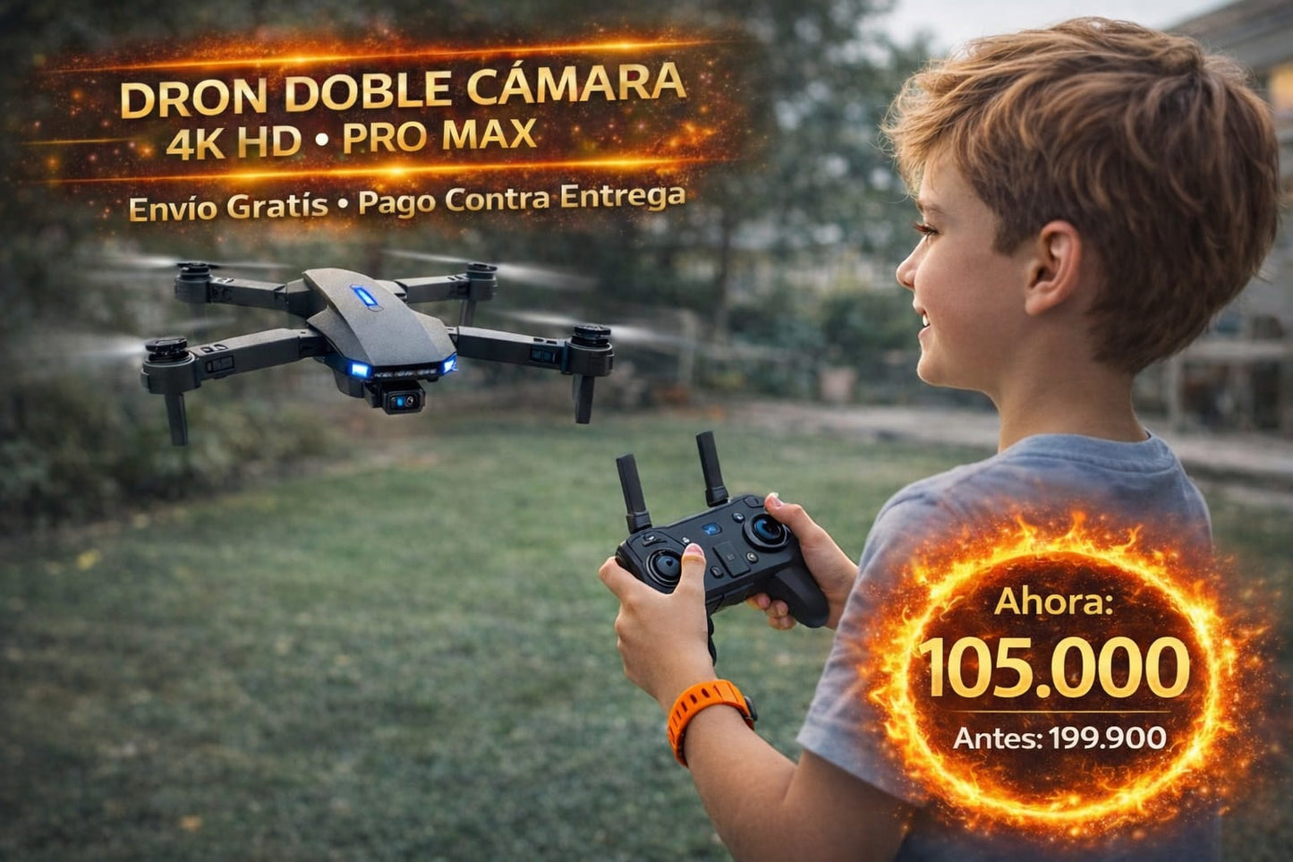 DRON DOBLE CAMARA 998 PRO MAX- ⚡ ¡Stock limitado!