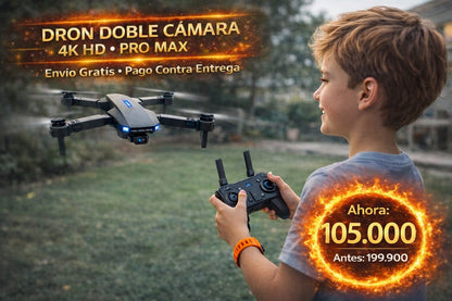 DRON DOBLE CAMARA 998 PRO MAX- ⚡ ¡Stock limitado!